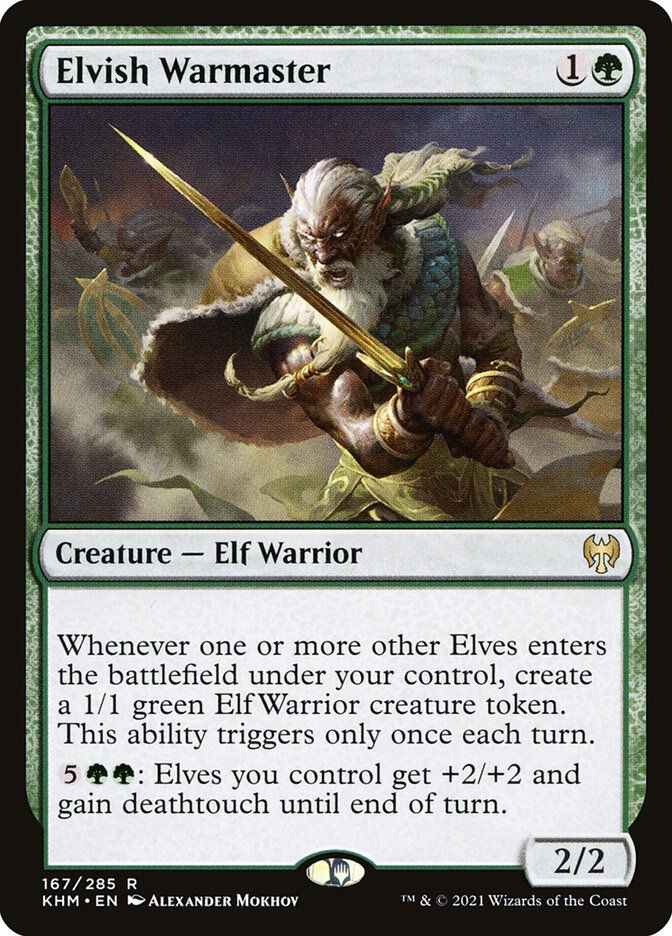 Elvish Warmaster (KHM) (167)