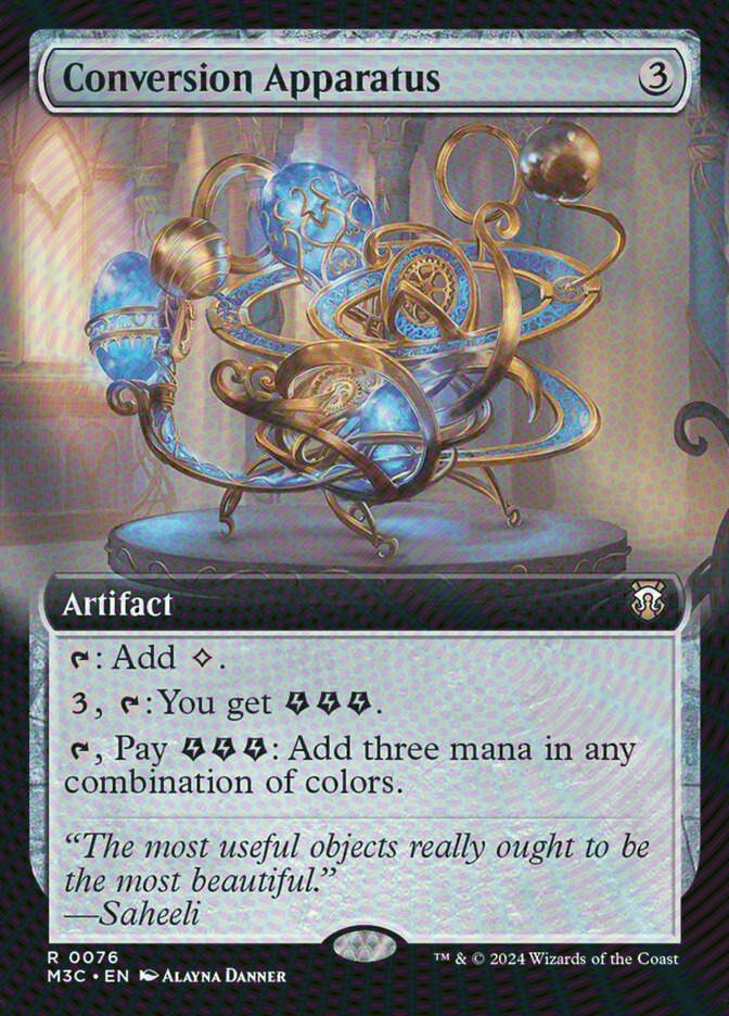 Conversion Apparatus (M3C) (76) / Extended Art / Ripple Foil