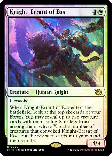 Knight-Errant of Eos (mom) / Foil