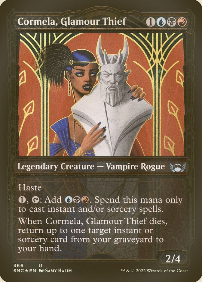 Cormela, Glamour Thief (SNC) (366) / Showcase / Gilded Foil