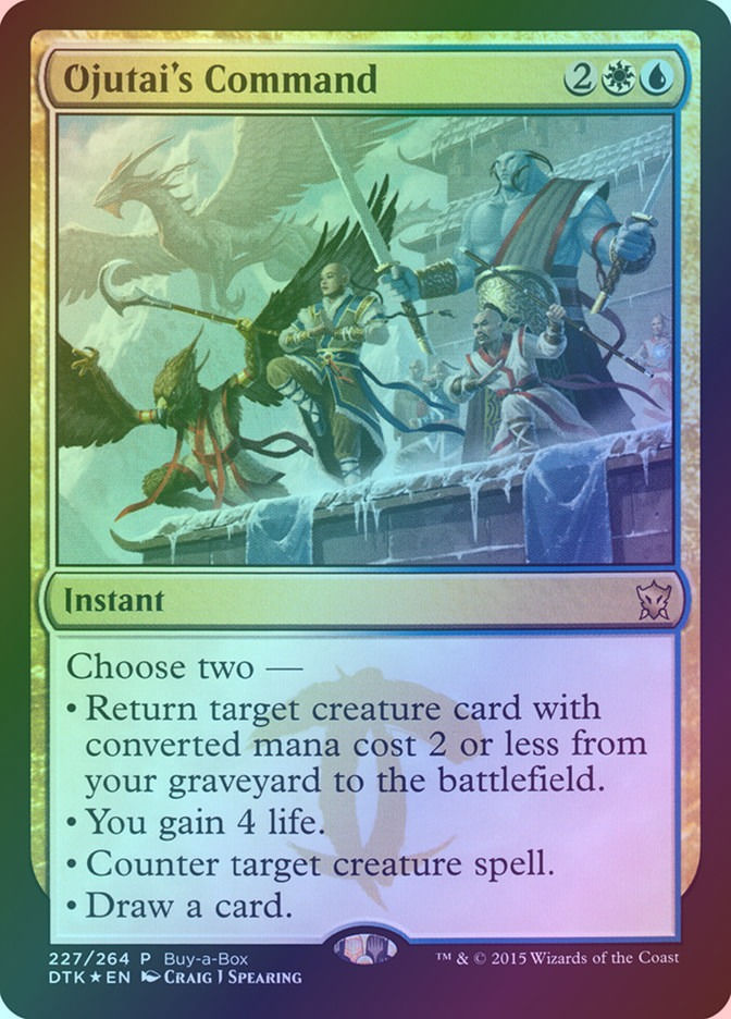 Ojutai's Command (PDTK) (227) / Foil
