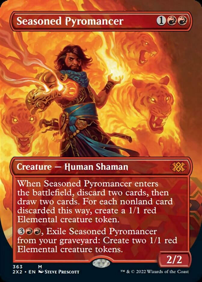 Seasoned Pyromancer (2X2) / Borderless