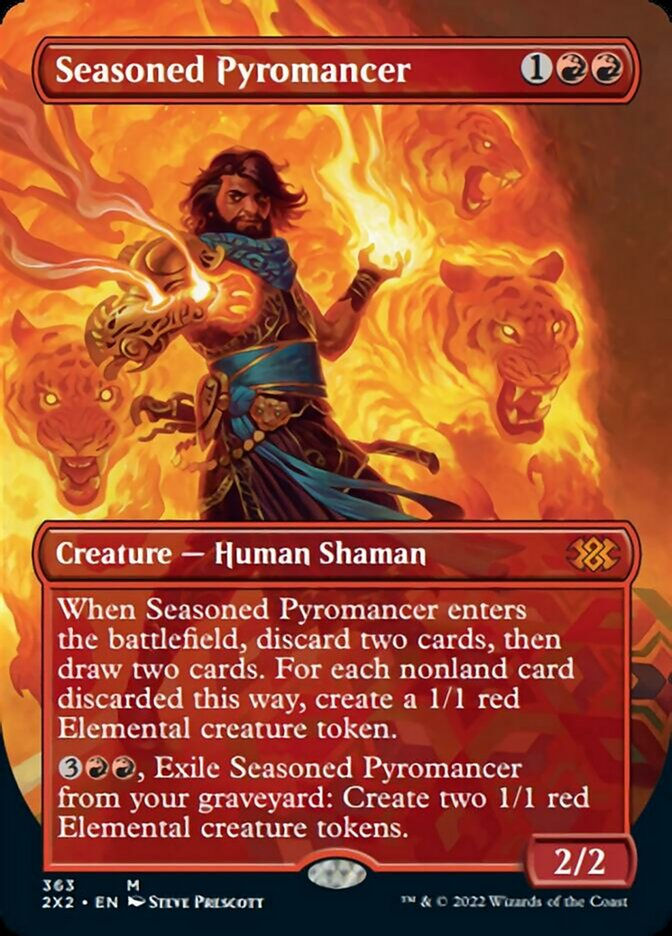 Seasoned Pyromancer (2X2) / Borderless