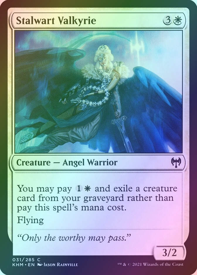 Stalwart Valkyrie (KHM) (31) / Foil