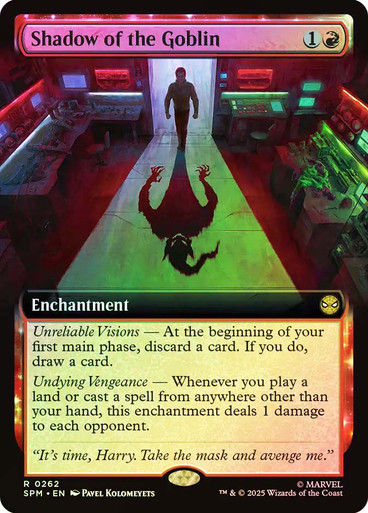 Shadow of the Goblin (SPM) (262) / Extended Art / Foil