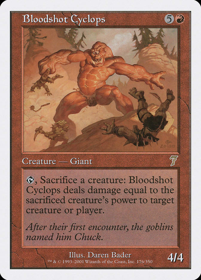 Bloodshot Cyclops (7ED) (176)