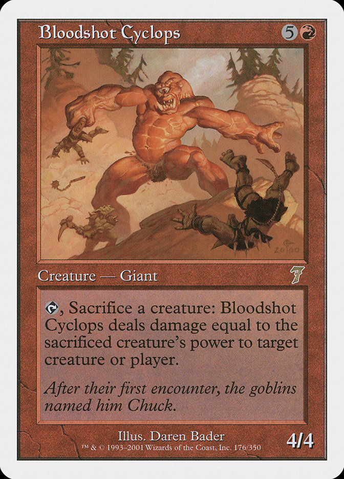 Bloodshot Cyclops (7ED) (176)
