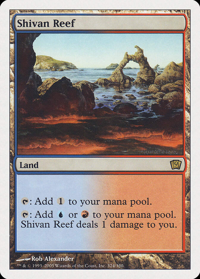 Shivan Reef (9ED) (324)