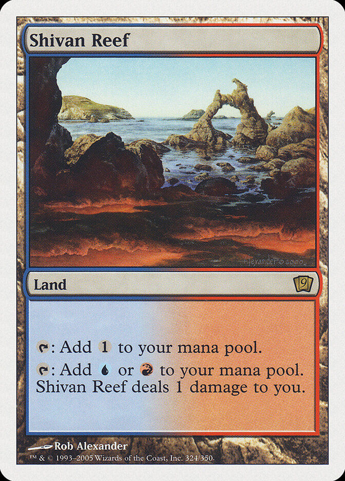 Shivan Reef (9ED) (324)