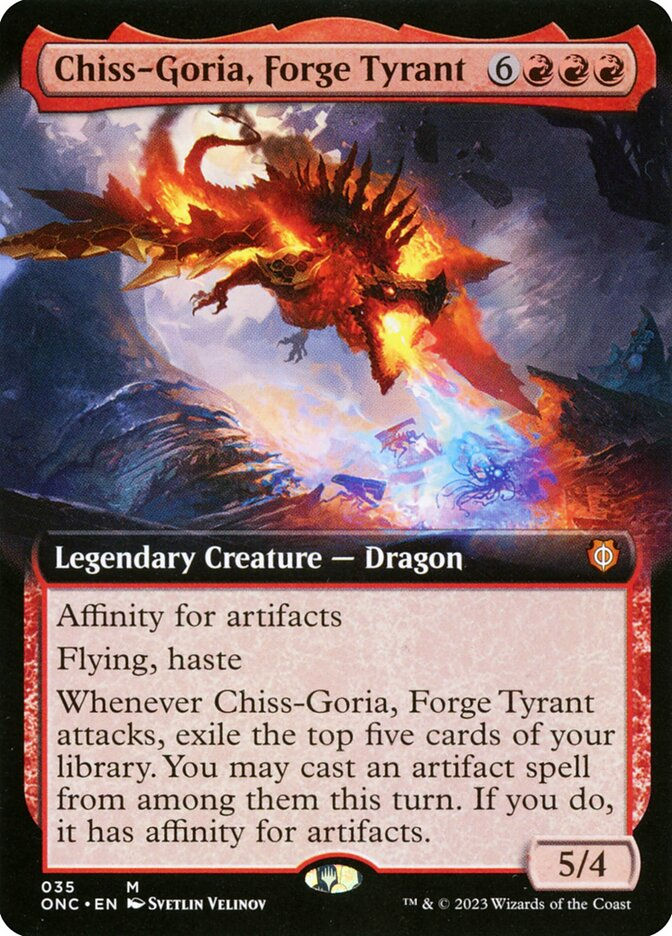Chiss-Goria, Forge Tyrant (ONC) (35) / Extended Art