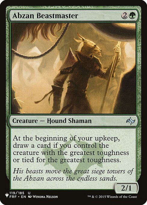 Abzan Beastmaster (PLST) (FRF-119)