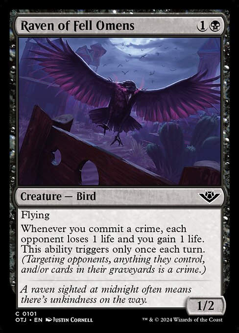 Raven of Fell Omens (otj) (101)
