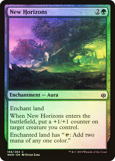 New Horizons (WAR) (168) / Foil