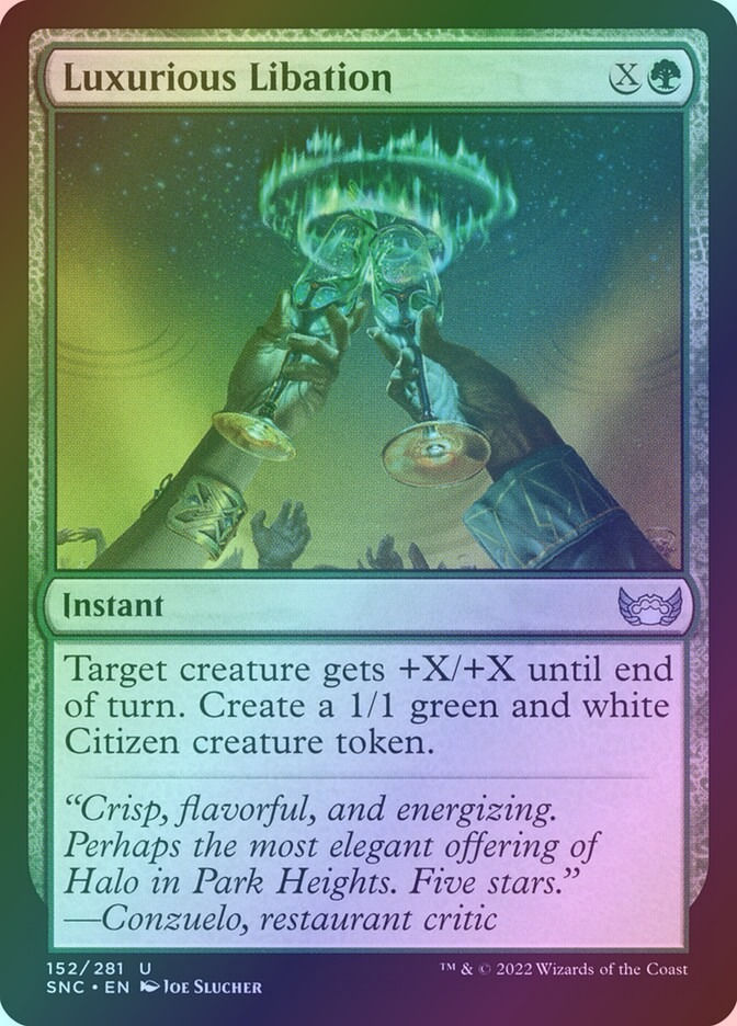Luxurious Libation (SNC) (152) / Foil