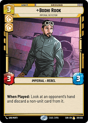 Bodhi Rook - Imperial Defector (SOR_#201/252)