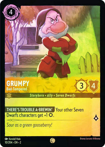 Grumpy - Bad-Tempered (LOR_ROF) / Foil