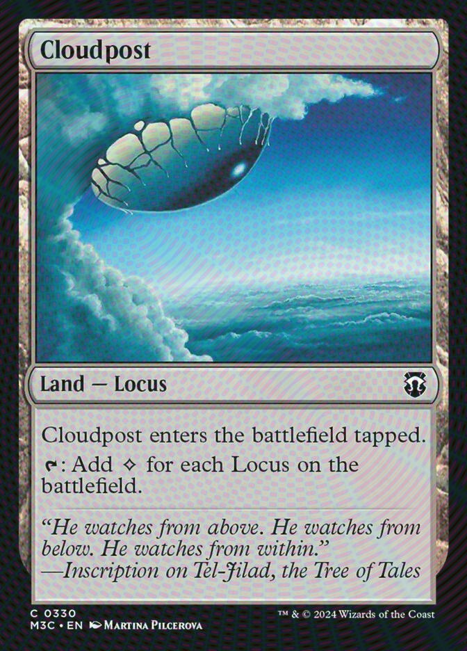 Cloudpost (M3C) (330) / Ripple Foil