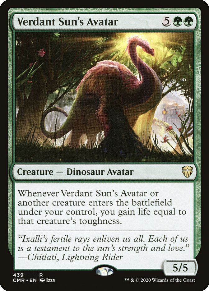 Verdant Sun's Avatar (CMR) (439)