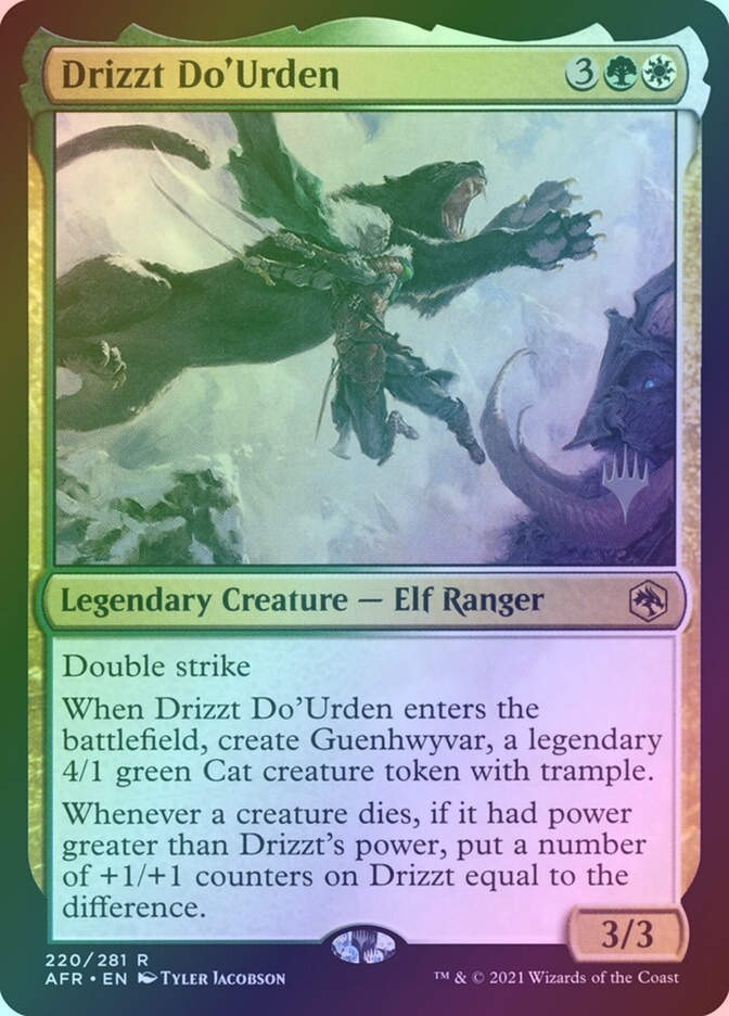 Drizzt Do'Urden (PAFR) (220p) / Foil