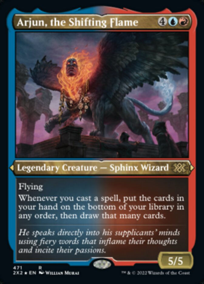 Arjun, the Shifting Flame (2X2) / Etched Foil