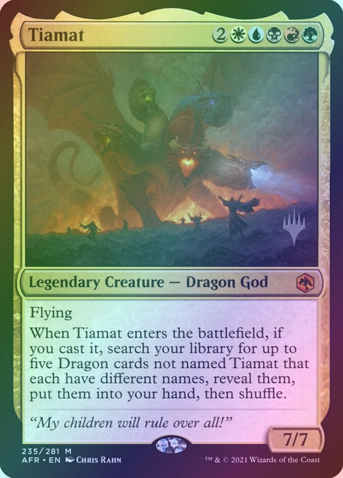 Tiamat (PAFR) (235p) / Foil