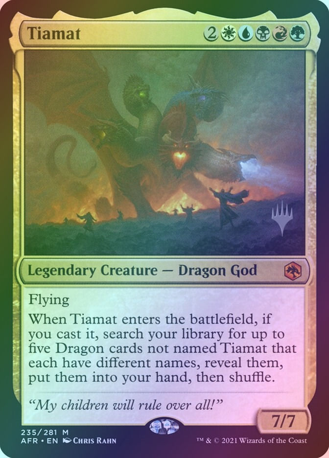 Tiamat (PAFR) (235p) / Foil
