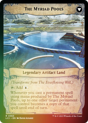 The Everflowing Well // The Myriad Pools (lci) / Extended Art / Foil — cara 2 de 2