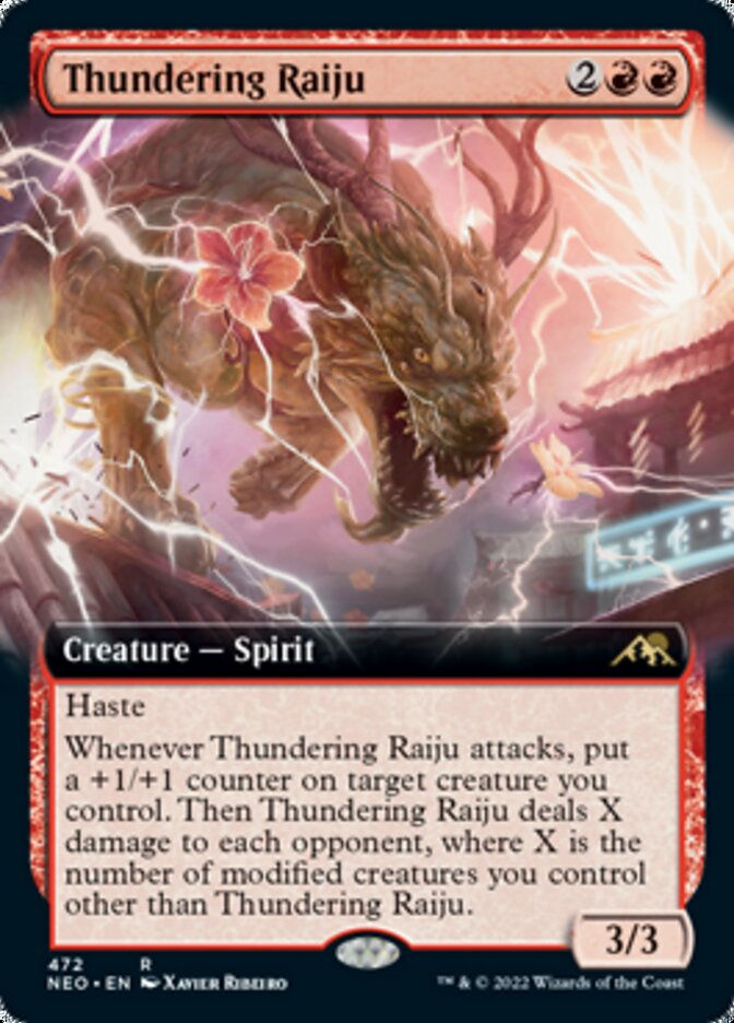 Thundering Raiju (NEO) / Extended Art
