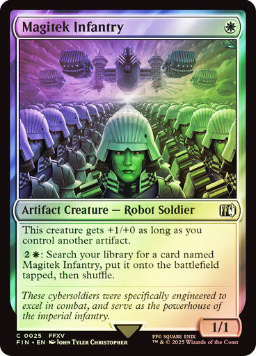 Magitek Infantry (FIN) (25) / Foil