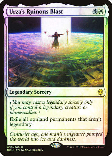 Urza's Ruinous Blast (DOM) (39) / Foil