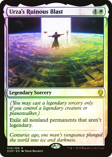 Urza's Ruinous Blast (DOM) (39) / Foil