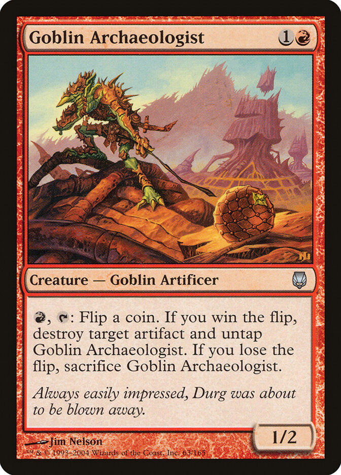 Goblin Archaeologist (DST) (63)