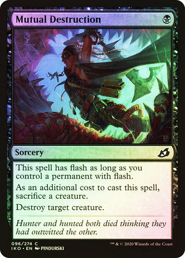 Mutual Destruction (IKO) (96) / Foil