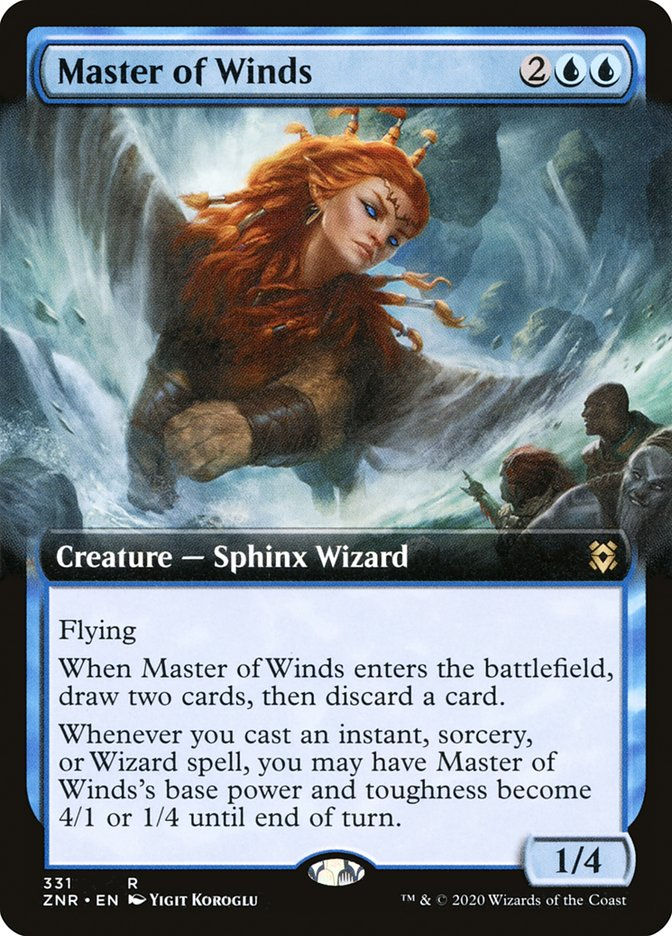 Master of Winds (ZNR) (331) / Extended Art