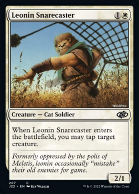 Leonin Snarecaster (J22))