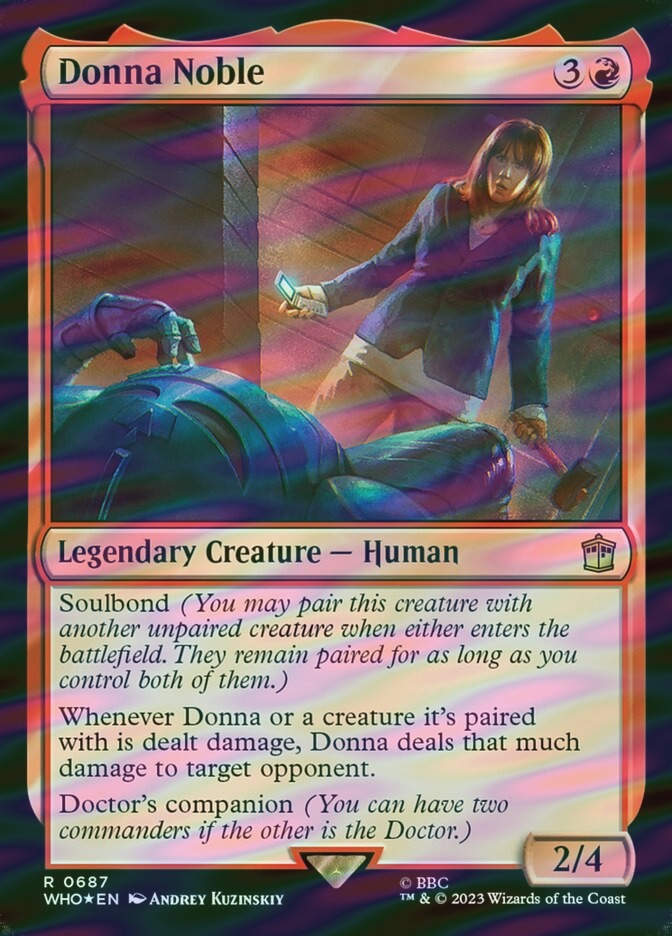 Donna Noble (WHO) (687) / Surge Foil