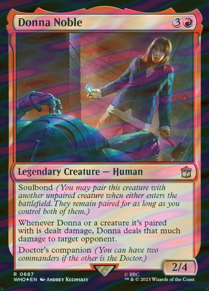 Donna Noble (WHO) (687) / Surge Foil