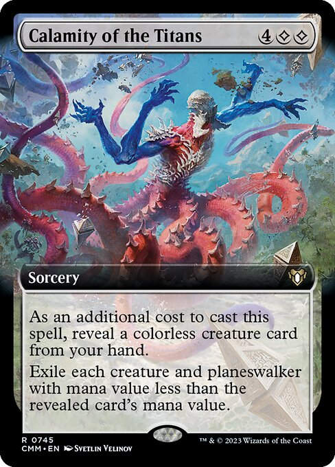 Calamity of the Titans (cmm) / Extended Art