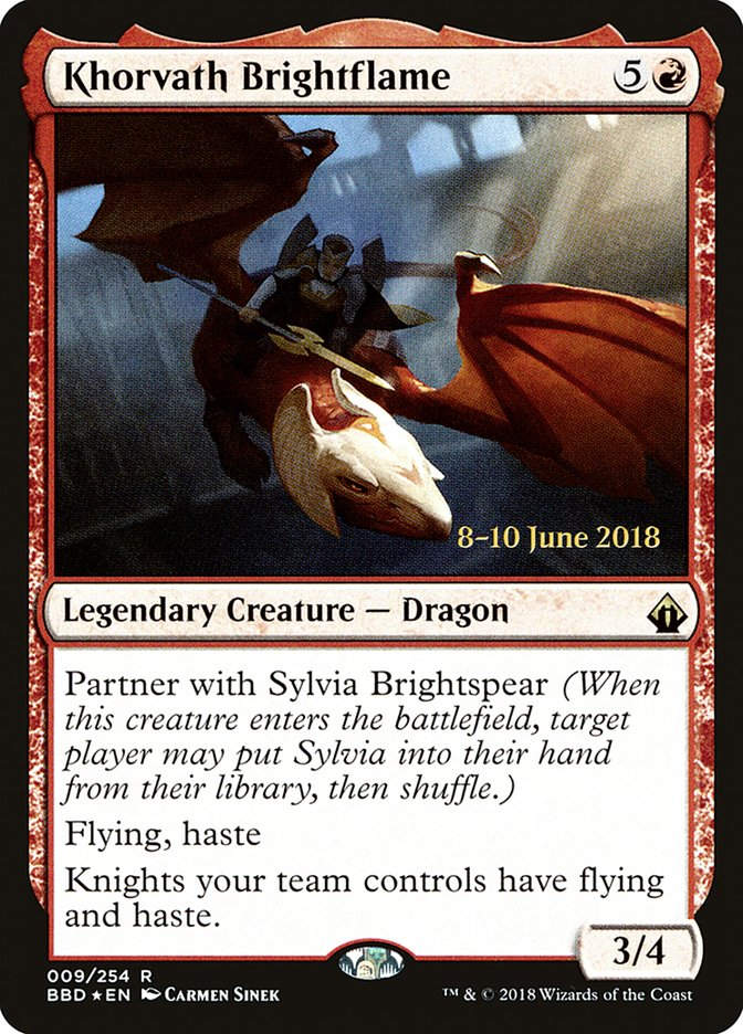 Khorvath Brightflame (PBBD) (9s) / Foil