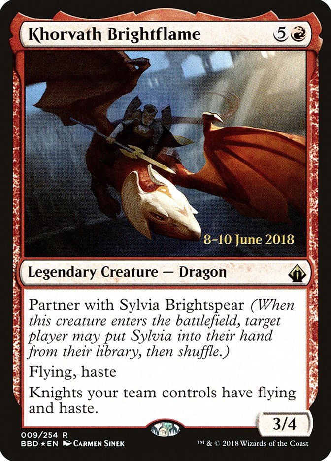 Khorvath Brightflame (PBBD) (9s) / Foil