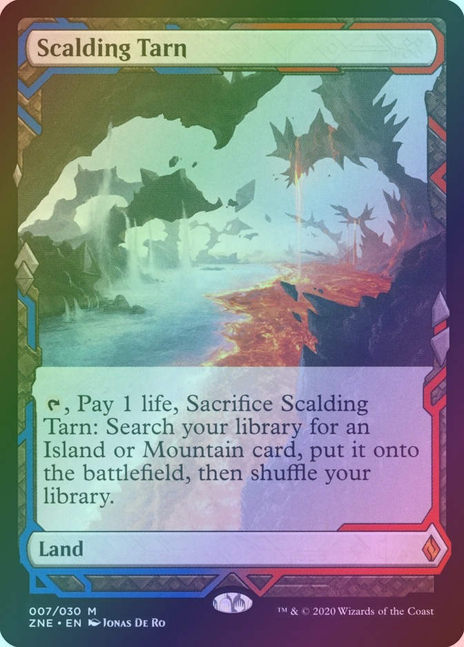 Scalding Tarn (ZNE) (7) / Foil