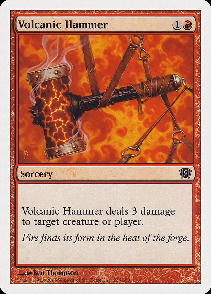 Volcanic Hammer (9ED) (226)