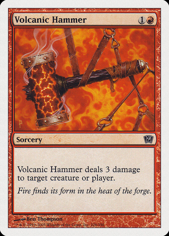 Volcanic Hammer (9ED) (226)