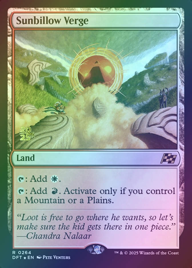 Sunbillow Verge (PDFT) (264s) / Foil