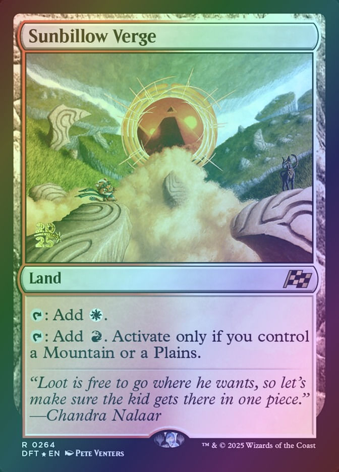 Sunbillow Verge (PDFT) (264s) / Foil