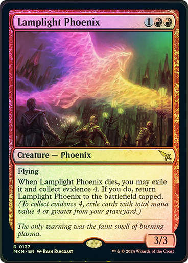Lamplight Phoenix (mkm) (137) / Foil