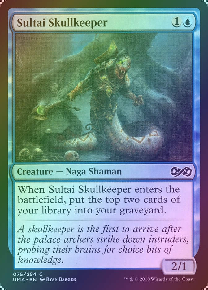 Sultai Skullkeeper (UMA) (75) / Foil