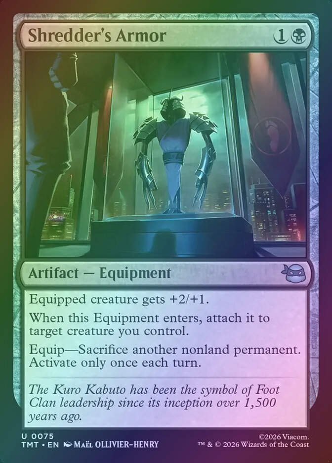 Shredder's Armor (TMT) (75) / Foil