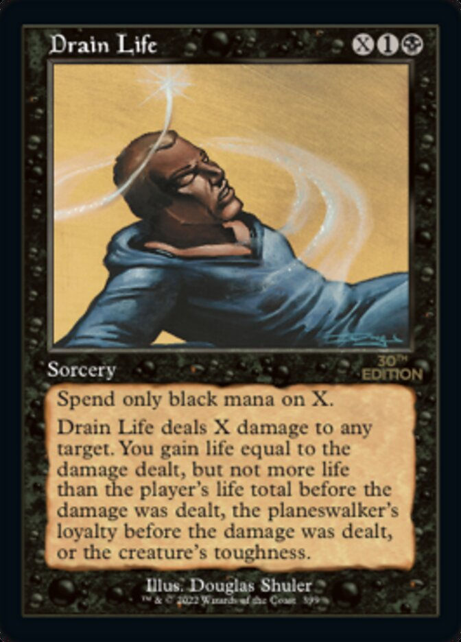 Drain Life (30a) / Retro Frame