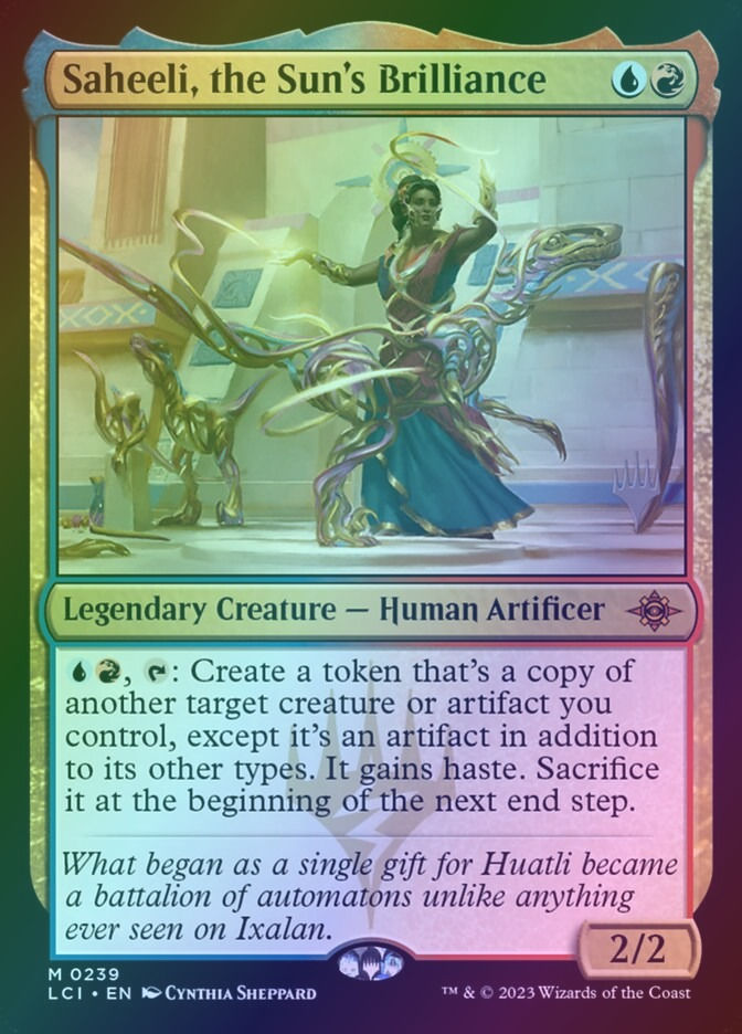 Saheeli, the Sun's Brilliance (PLCI) (239p) / Foil